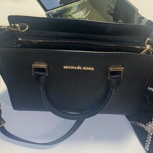 MK black purse